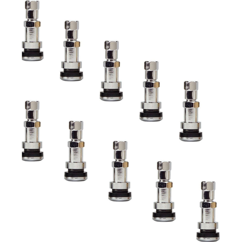 DURAFORCE N-1600 Valve Stem for Ford F-Series 16" Aluminum Dual Wheels - Pack of 10