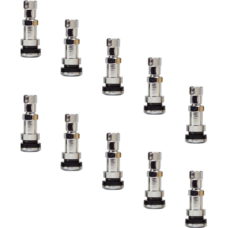 DURAFORCE N-1600 Valve Stem for Ford F-Series 16" Aluminum Dual Wheels - Pack of 10
