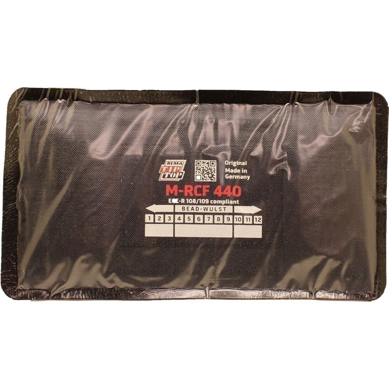 DURAFORCE REMA TIP TOP M-RCF 440 Radial Tire Repair Patch 200x110mm 2ply Box of 10