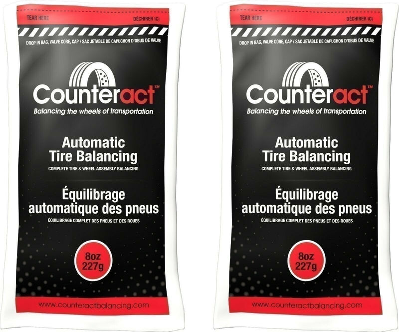 DURAFORCE Counteract 080BNB Tire Balancing Beads 8oz 2 Bags for Smooth Ride