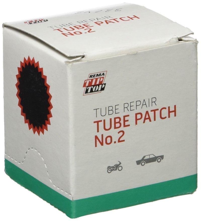 DURAFORCE REMA TIP TOP 2RED Round Red Edge Tube Patch 1.75" - Box of 30