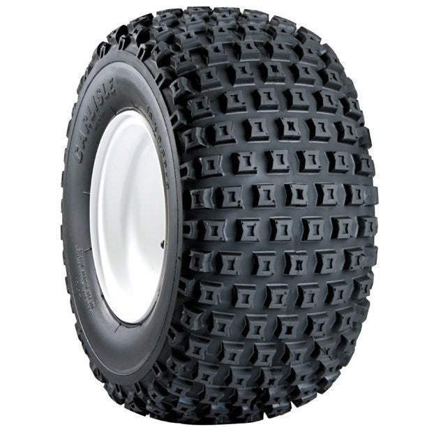 DURAFORCE Carlisle Dimpled Knobby 2-Ply 18x9.50-8 NHS Tubeless Tire