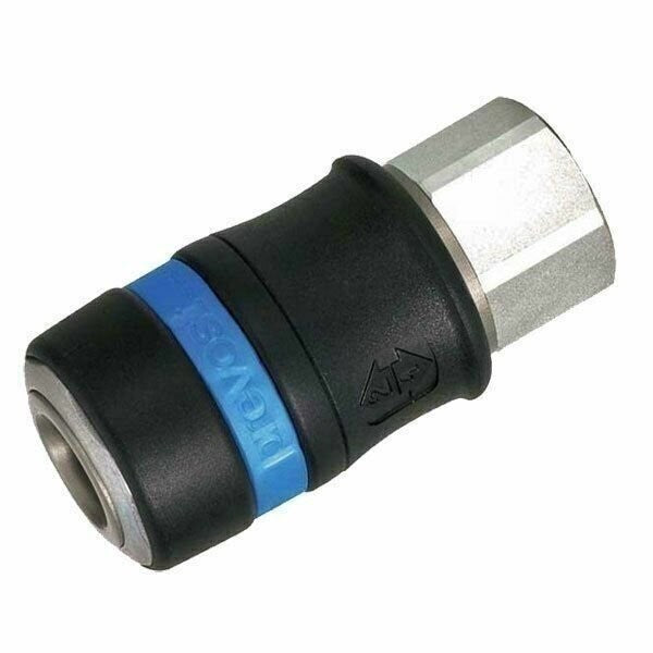 DURAFORCE Prevost ISG111203 1/2" Double Release Safety Coupler with 1/2" FPT