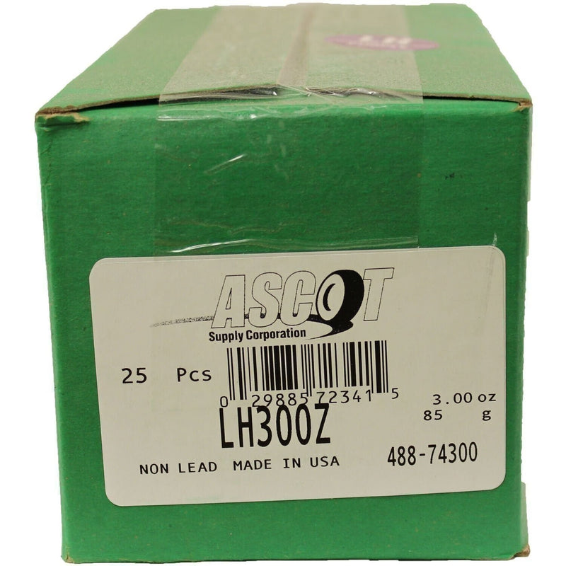 DURAFORCE Perfect Equipment LH300Z Coated Zinc Wheel Weights 3oz Box of 25