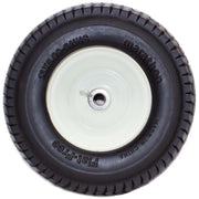 DURAFORCE Marathon 30326 Flat Free Lawn Mower Tire 13x5.00-6 on Rim with Bushing