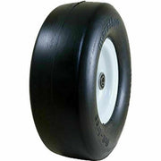 DURAFORCE Marathon 30326 Flat Free Lawn Mower Tire 13x5.00-6 on Rim with Bushing