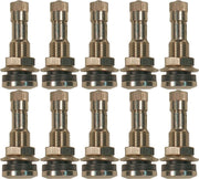 DURAFORCE Dill VS-902CR Nickel Plated Brass Bolt-In Valve Stem 1-1/4" Pack of 10