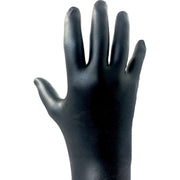 DURAFORCE RPG Micro Diamond Black Nitrile Gloves Medium 6 Mil Powder Free 100 Count