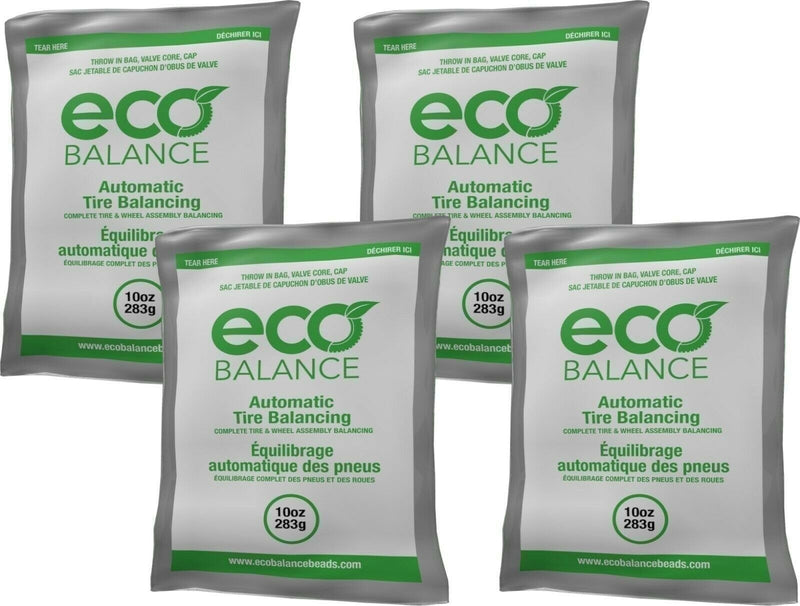 DURAFORCE ECO Balance 10EB Tire Balancing Beads 10oz 4 Bags for Smooth Ride