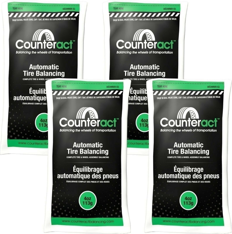 DURAFORCE Counteract 040BNB Tire Balancing Beads 4 oz - 4 Bags Pack