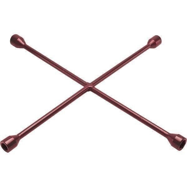 DURAFORCE Ken-Tool 35623 20" 4-Way Lug Wrench 9/16", 3/4", 13/16", 7/8", 17mm Sizes