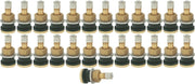 DURAFORCE TR501 1.5" Brass Tubeless Truck Tire Valve Stem Clamp-in Pack of 25