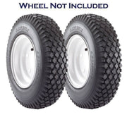 DURAFORCE Carlisle Stud Utility Tire 4.10-6 2 Ply Pack of 2 Durable Tires