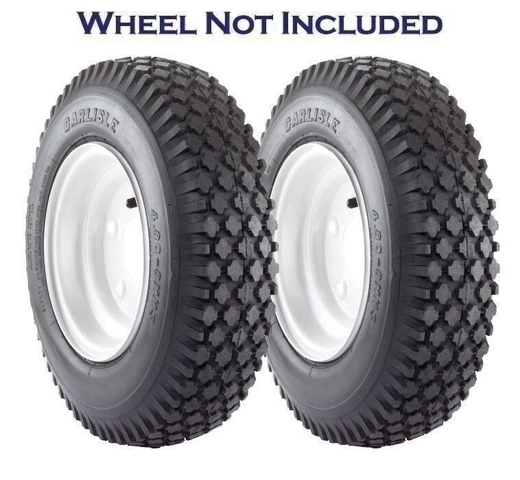 DURAFORCE Carlisle Stud Utility Tire 4.10-6 2 Ply Pack of 2 Durable Tires
