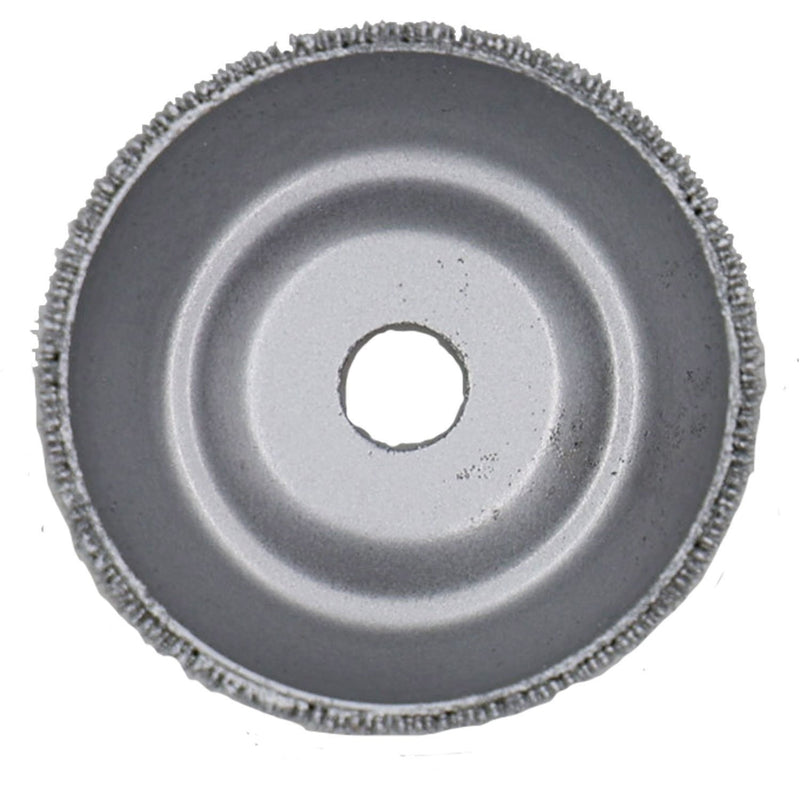 DURAFORCE Rubberhog 2" x 3/4" Flared Buffing Wheel 230 SSG 3/8" Arbor Hole