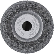 DURAFORCE Rubberhog 2" x 3/4" Flared Buffing Wheel 230 SSG 3/8" Arbor Hole