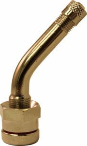 DURAFORCE TR543C 0.93"x1.43" 45° Bend Aluminum Truck Wheel Valve Stem Pack of 10
