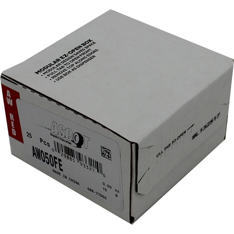 DURAFORCE Perfect Equipment AW050FE Coated Steel Wheel Weights 0.50 oz Box of 25