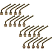 DURAFORCE TR545D 60° Bend Truck Valve Stem .98"x2.6" for Aluminum Wheels Pack of 20