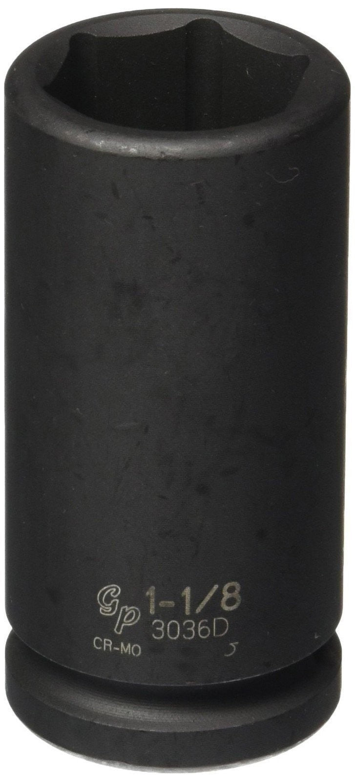 DURAFORCE Grey Pneumatic 3036D 3/4" Drive 1-1/8" Deep Impact Socket Tool