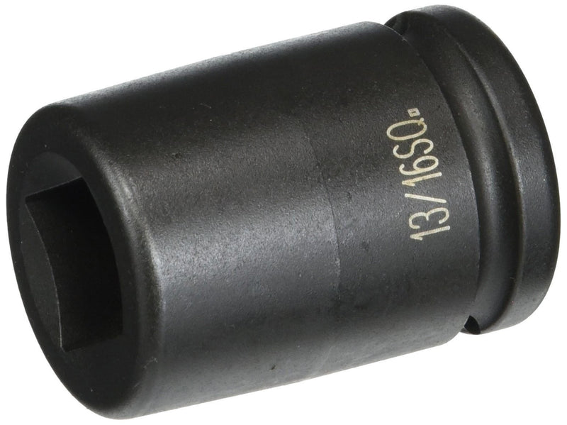 DURAFORCE Grey Pneumatic 3313S 3/4" Drive 13/16" Impact Socket Standard Square