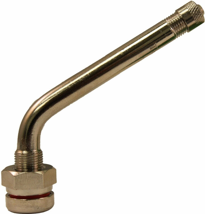 DURAFORCE TR545D 60° Bend Truck Valve Stem .98"x2.6" for Aluminum Wheels Pack of 10