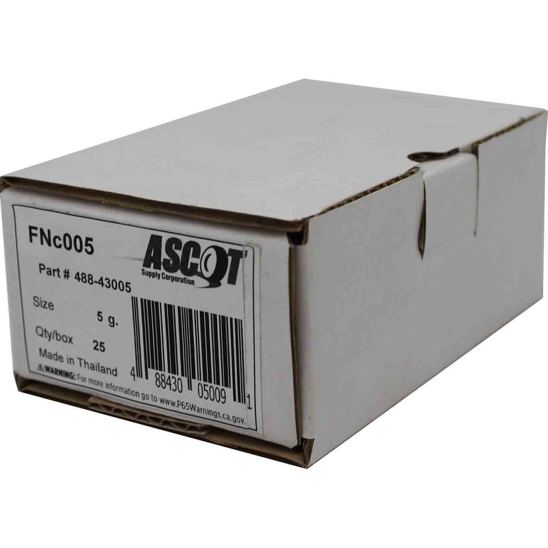DURAFORCE Ascot FN Coated Clip-On Wheel Weights 5gm (.25oz) Box of 25
