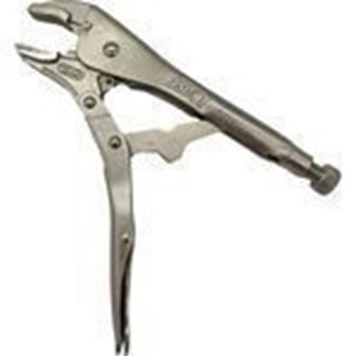 DURAFORCE 10" Adjustable Locking Jaw Pliers Set - Curved & Straight Pliers Bundle
