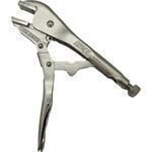 DURAFORCE 10" Adjustable Locking Jaw Pliers Set - Curved & Straight Pliers Bundle