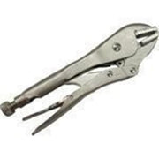 DURAFORCE 10" Adjustable Locking Jaw Pliers Set - Curved & Straight Pliers Bundle