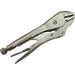 DURAFORCE 10" Adjustable Locking Jaw Pliers Set - Curved & Straight Pliers Bundle