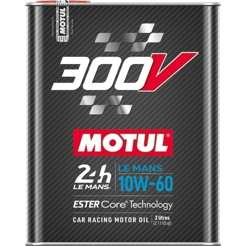 DURAFORCE Motul 300V LeMans 10W60 Racing Motor Oil 2L High Performance Synthetic