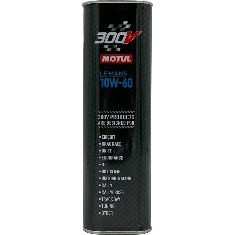 DURAFORCE Motul 300V LeMans 10W60 Racing Motor Oil 2L High Performance Synthetic