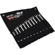DURAFORCE Ascot 15-Piece Metric Combination Wrench Set - Long Handle Tools