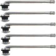 DURAFORCE Tire Supply TR509 Nickel-Plated Truck Valve Stems Pack of 5