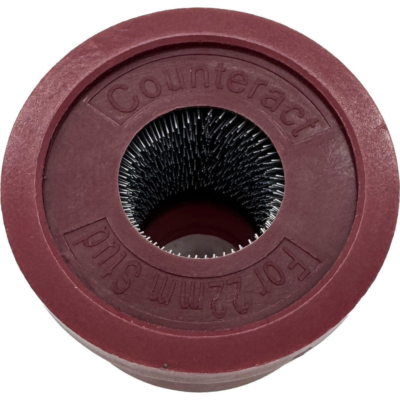 DURAFORCE Wheel Pro XL 22mm Stud Brushes Pack of 6 - Durable Cleaning Brushes