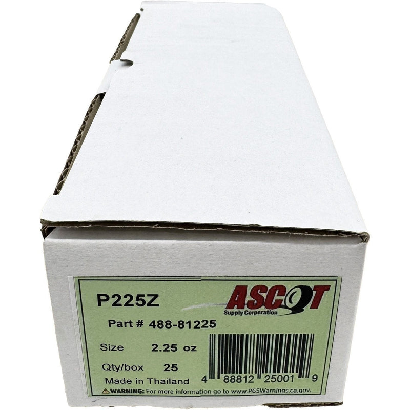 DURAFORCE Ascot P Style Coated Zinc Clip-On Wheel Weights 2.25oz Box of 25
