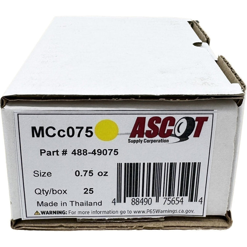 DURAFORCE Ascot MC Coated Clip-On Wheel Weights 0.75oz - Box of 25