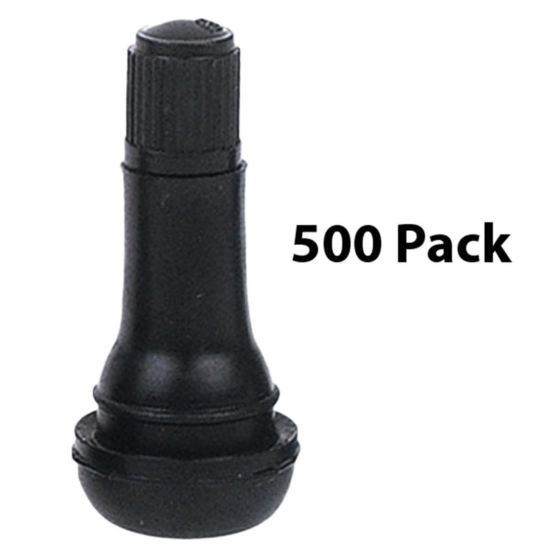 DURAFORCE Ascot TR413 1-1/4" Rubber Snap-In Valve Stem Pack of 500