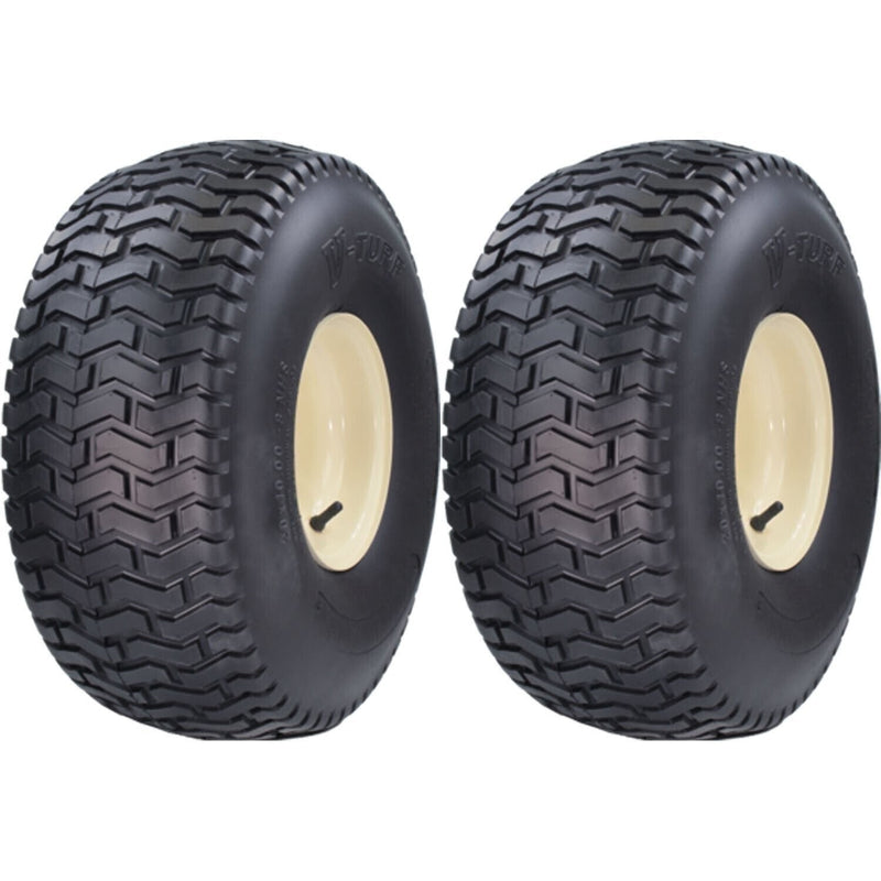 DURAFORCE Greenball Soft Turf S366K 18x8.50-8 4ply Lawn Mower Tires Pack of 2