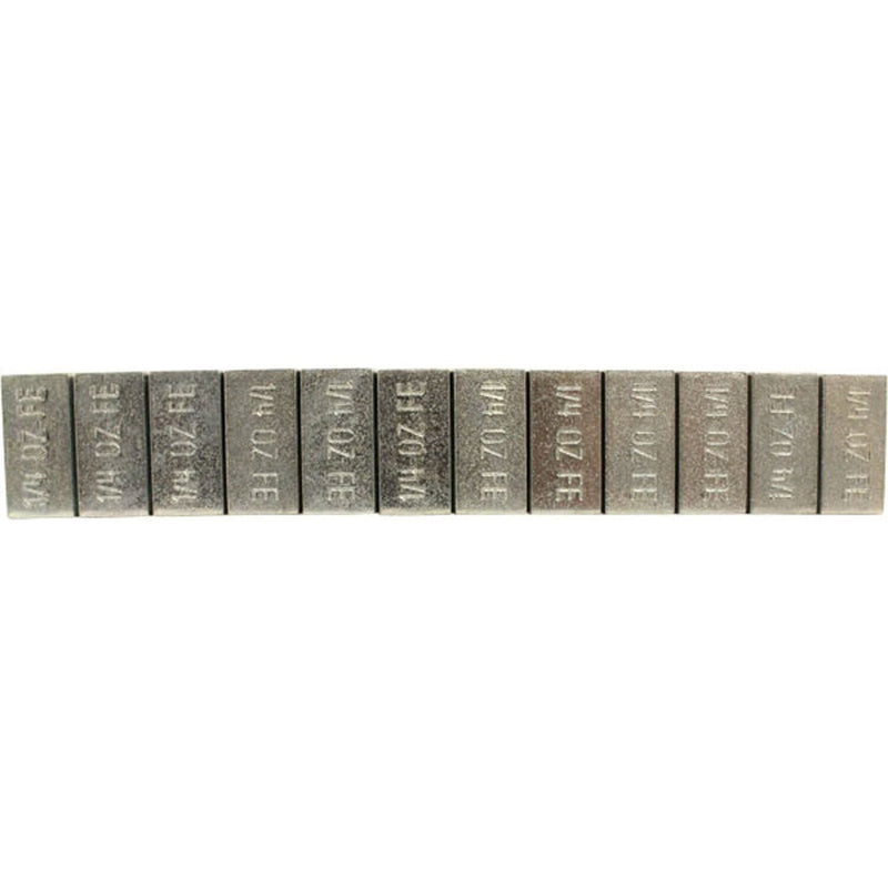 DURAFORCE Perfect Equipment Steel Adhesive Wheel Weights 0.25 oz 1" - 624 Pieces