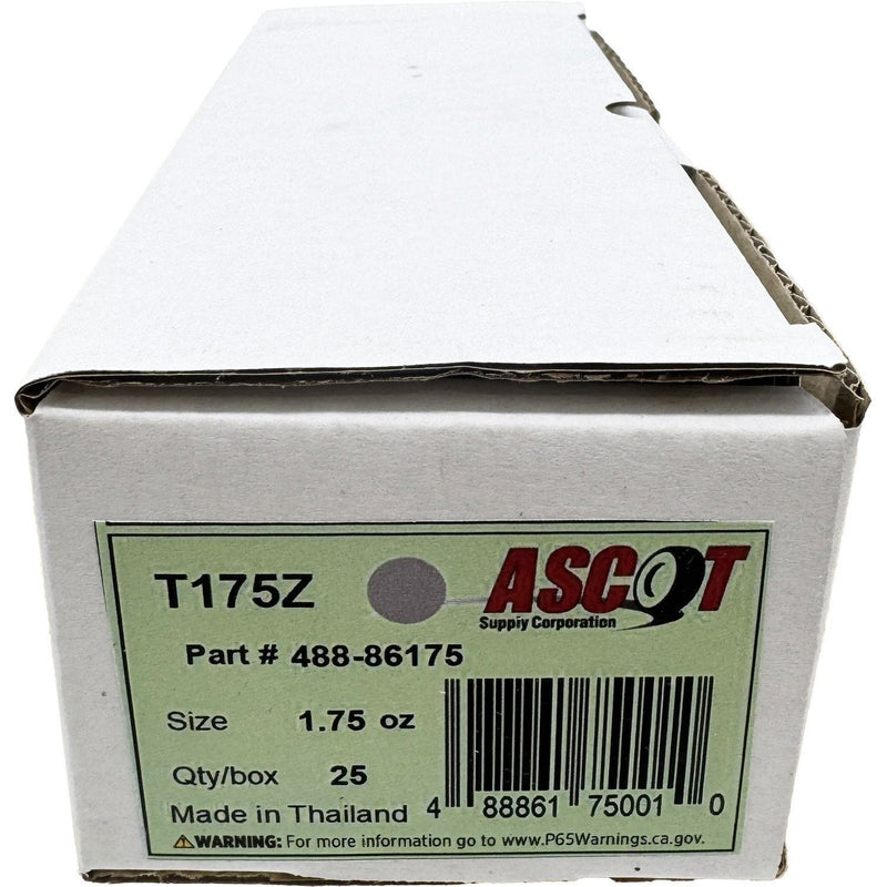 DURAFORCE Ascot T Style Coated Zinc Clip-On Wheel Weights 1.75oz Box of 25