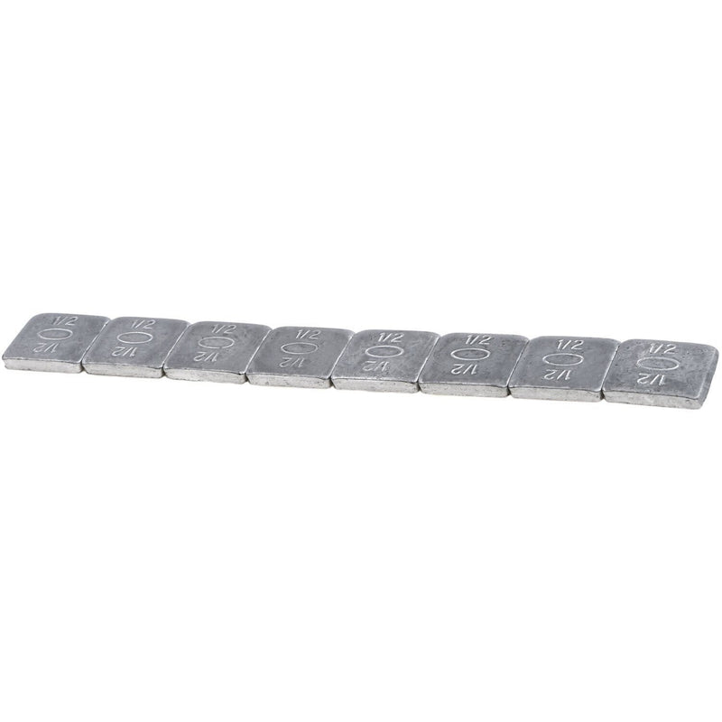 DURAFORCE Plombco 408FE-28CW Steel Adhesive Wheel Weights 0.50 oz 3/4" 224 Pack