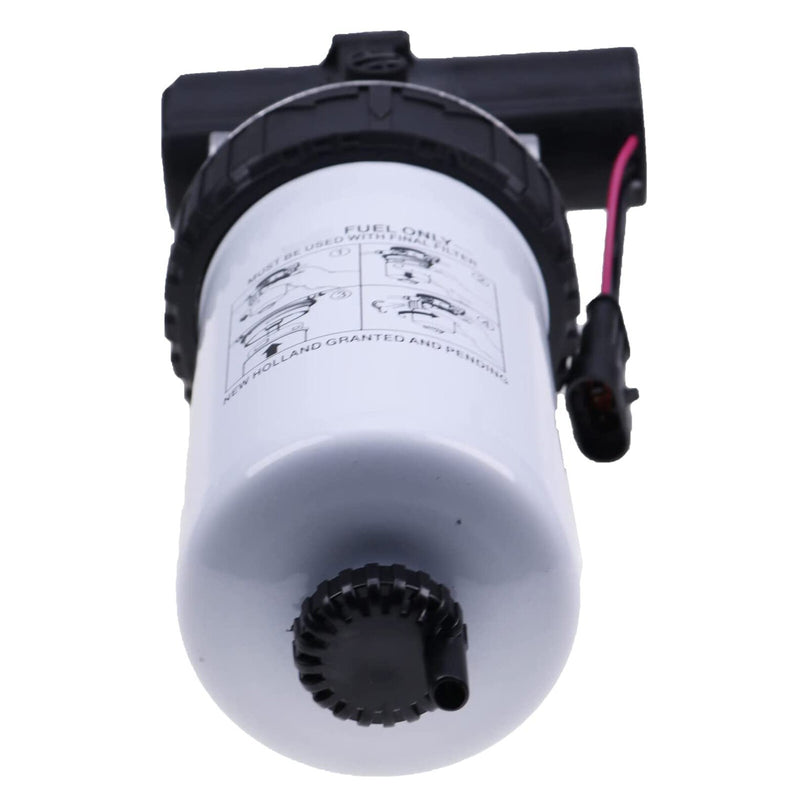 DURAFORCE Fuel Pump Filter 87802202 87802203 for New Holland L865 LS180 LS190 LX865 LX985
