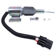 DURAFORCE Fuel Shut Off Solenoid 3939701 3932320 for Komatsu PC200-6 Volvo EC140 EC150