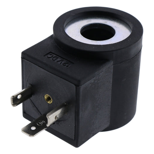 DURAFORCE 12V Solenoid Valve Coil 6306012 3-Prong DIN Connector for HydraForce Stem 08