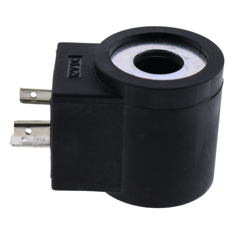 DURAFORCE 12V Solenoid Valve Coil 6306012 3-Prong DIN Connector for HydraForce Stem 08