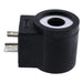 DURAFORCE 12V Solenoid Valve Coil 6306012 3-Prong DIN Connector for HydraForce Stem 08