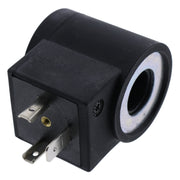 DURAFORCE 12V Solenoid Valve Coil 6306012 3-Prong DIN Connector for HydraForce Stem 08