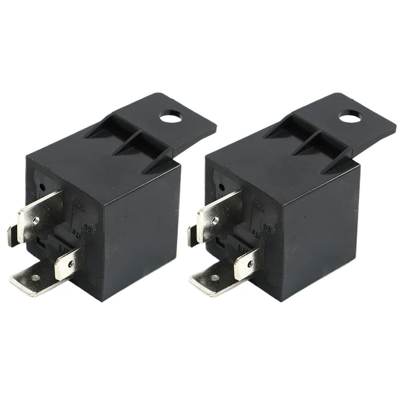 DURAFORCE 2x 12V 70A 4-Pin Relay 61225GT for Cummins 5.9L Dodge 94-98 Engine Sealed